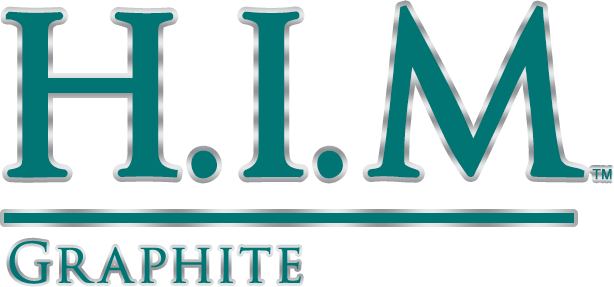 H.I.M. Graphite Logo