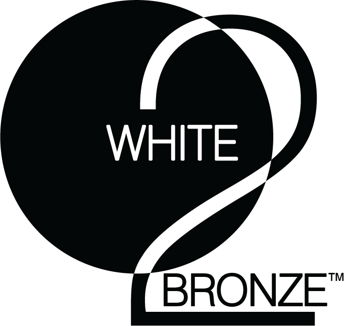 White 2 Bronze Logo