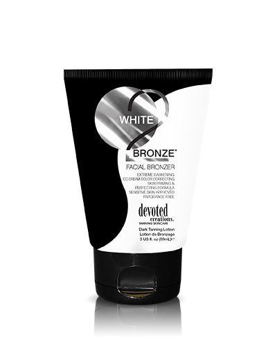 White 2 Bronze Facial Bronzer Tanning Lotion By Devoted Creations