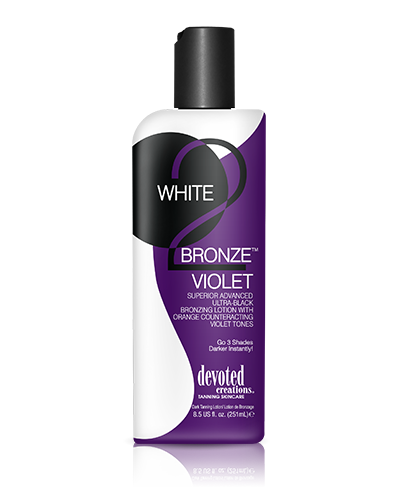 White 2 Bronze Violet